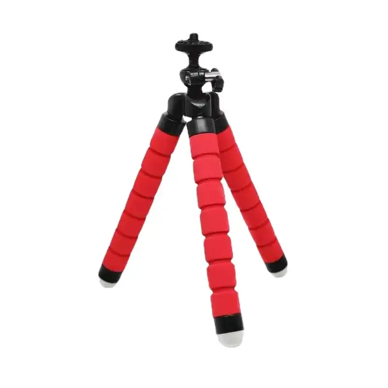 Universal Lazy Mobile Phone Holder Tripod with Sponges - Image 8