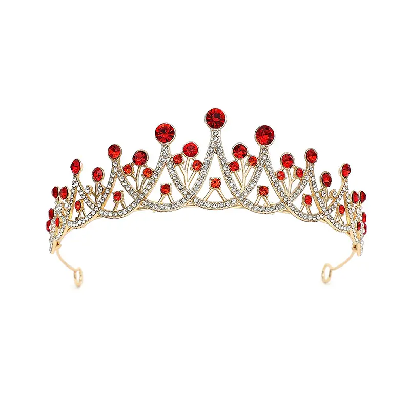 Bride Crown with Pearl Accents for Women