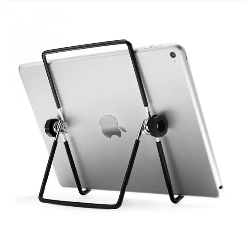 Mobile Phone Tablet PC Stand Triangle Foldable Metal