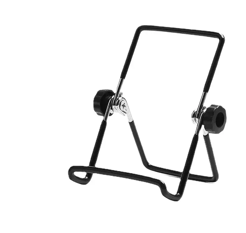 Mobile Phone Tablet PC Stand Triangle Foldable Metal
