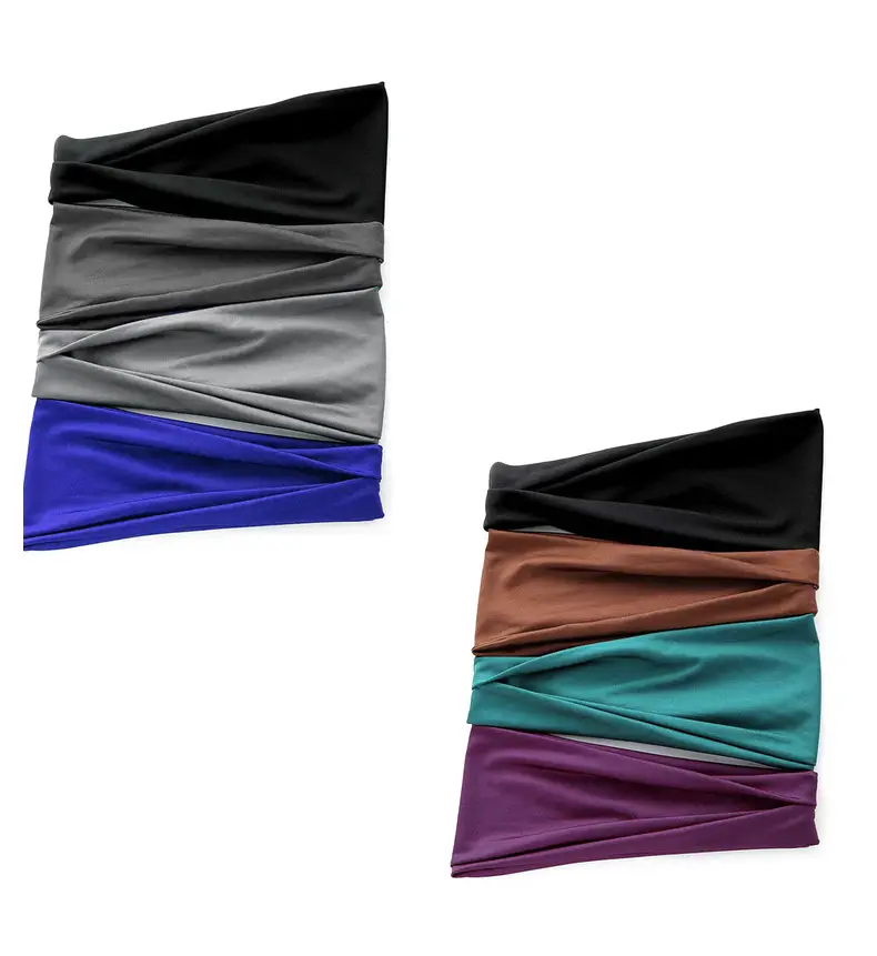 Brown Elastic Sports Hair Band for Men — feature 21
