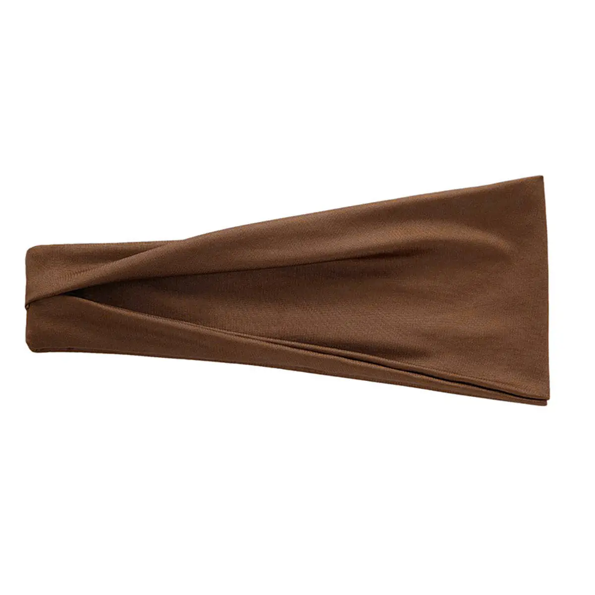 Brown Elastic Sports Hair Band for Men - Image 9