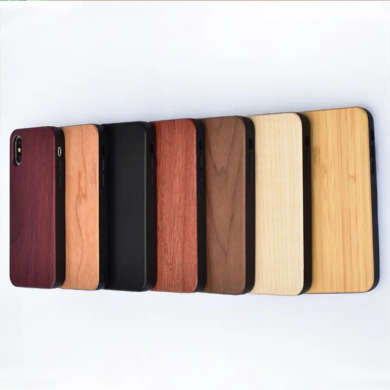 Walnut iPhone Protection Case for XS Max