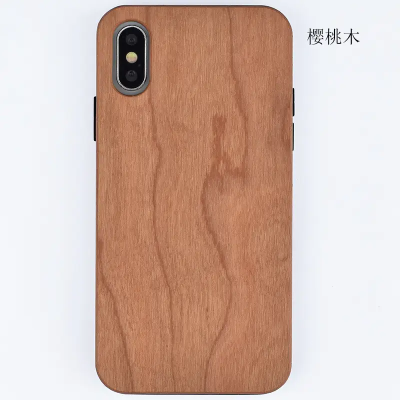 Walnut iPhone Protection Case for XS Max