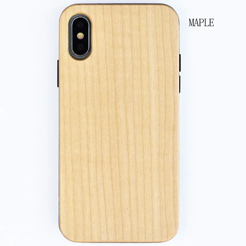 Walnut iPhone Protection Case for XS Max
