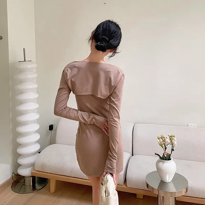 Women's Summer Strap Dress High Waist Slim Fit Slip Skirt
