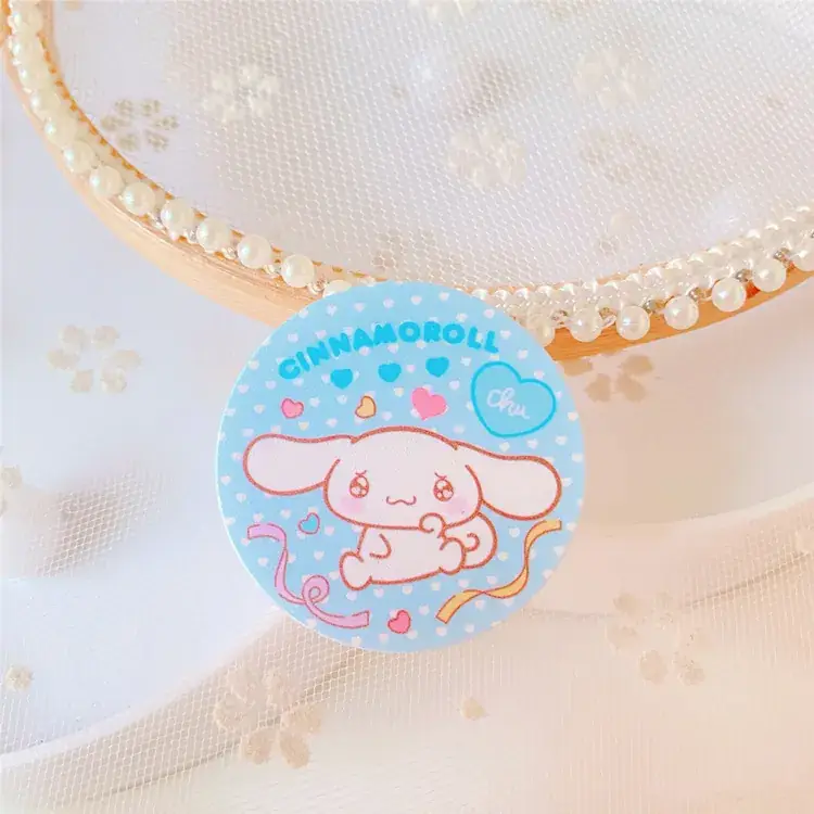 Japanese Style Cinnamon Dog Telescopic Air Cushion Ring Buckle Mobile Phone Holder - Image 18