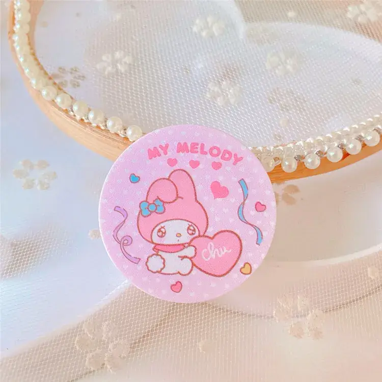 Japanese Style Cinnamon Dog Telescopic Air Cushion Ring Buckle Mobile Phone Holder - Image 21