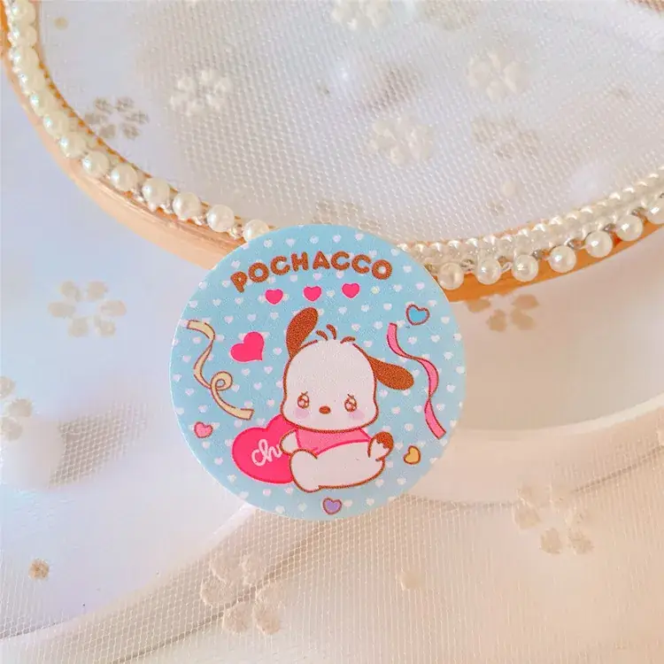 Japanese Style Cinnamon Dog Telescopic Air Cushion Ring Buckle Mobile Phone Holder - Image 23