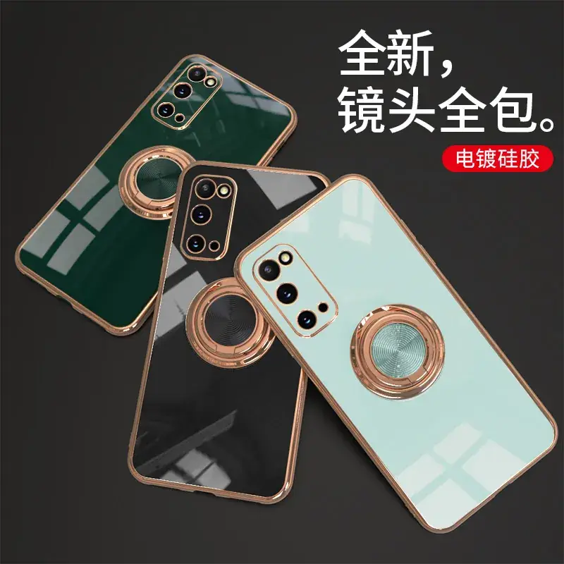 Samsung Phone Case with Ring Holder & Gold Finish - Image 7