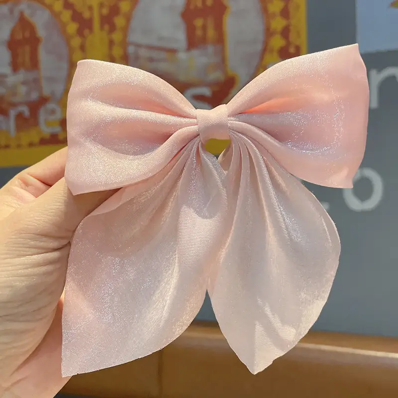 Japanese Jk Bow Hair Clip for Girls Plaid Hairband - Image 10