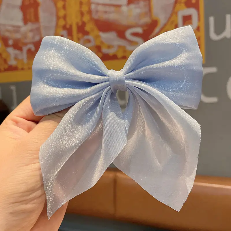 Japanese Jk Bow Hair Clip for Girls Plaid Hairband - Image 11