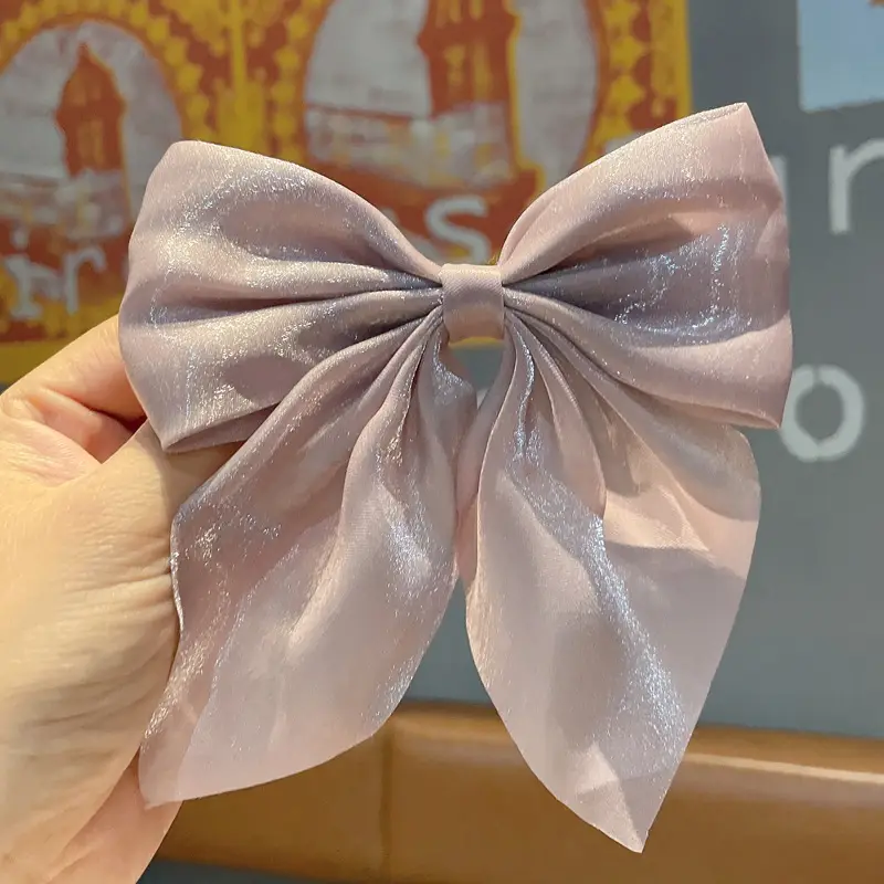 Japanese Jk Bow Hair Clip for Girls Plaid Hairband - Image 13