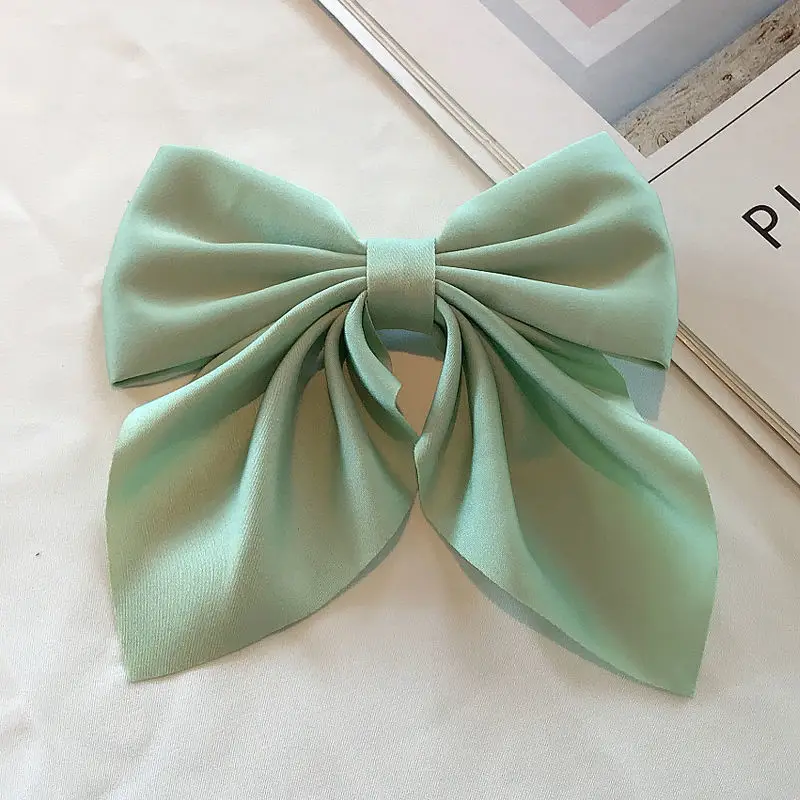 Japanese Jk Bow Hair Clip for Girls Plaid Hairband - Image 3