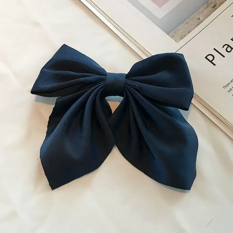 Japanese Jk Bow Hair Clip for Girls Plaid Hairband - Image 6