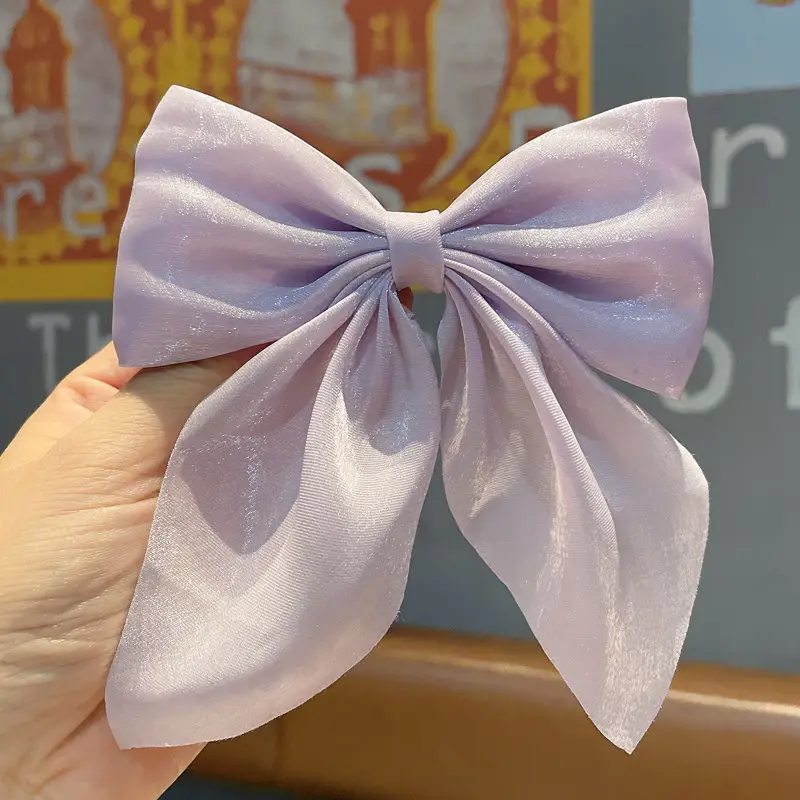 Japanese Jk Bow Hair Clip for Girls Plaid Hairband - Image 9