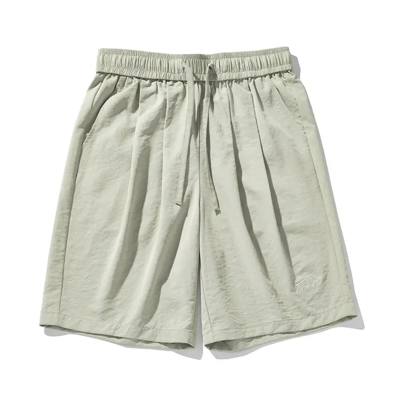 Black Wide Leg Han Lu Pants for Men