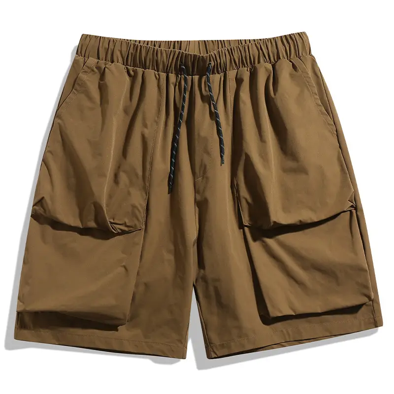 Black Wide Leg Han Lu Pants for Men