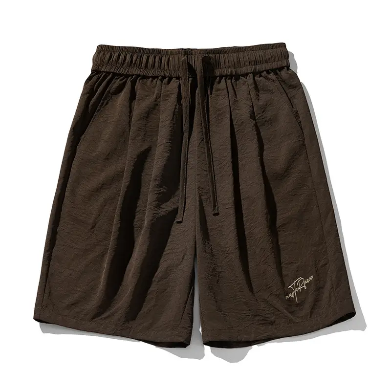 Black Wide Leg Han Lu Pants for Men