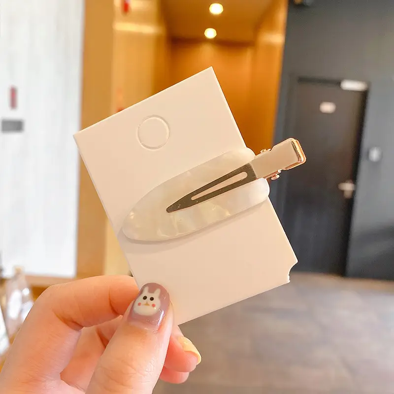 Cyber Acetic Acid Hairpin Clips for Duckbill Side Clip