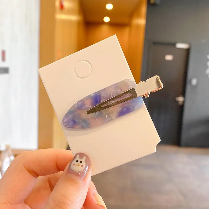 Cyber Acetic Acid Hairpin Clips for Duckbill Side Clip