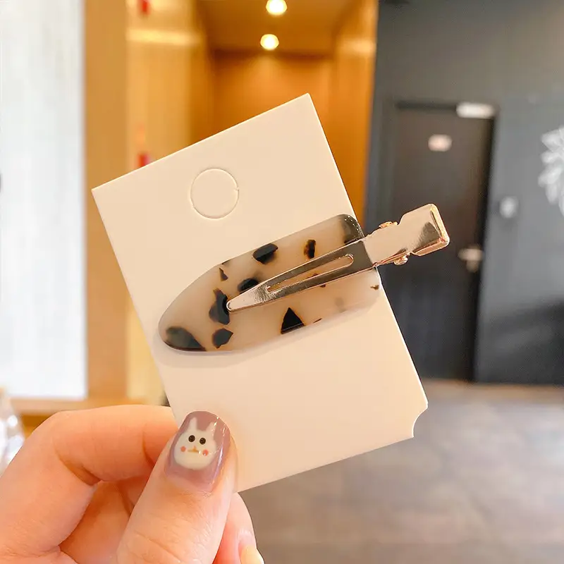 Cyber Acetic Acid Hairpin Clips for Duckbill Side Clip