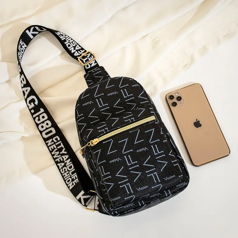 Elegant Letter Print Women's Shoulder Bag 2021 - Image 7