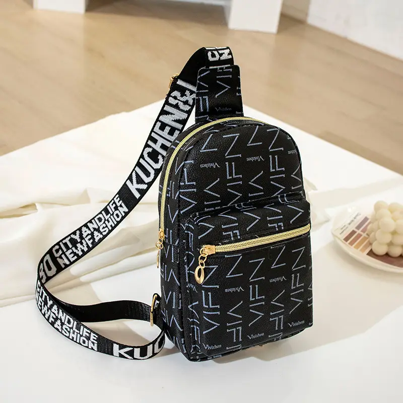 Elegant Letter Print Women's Shoulder Bag 2021 - Image 2