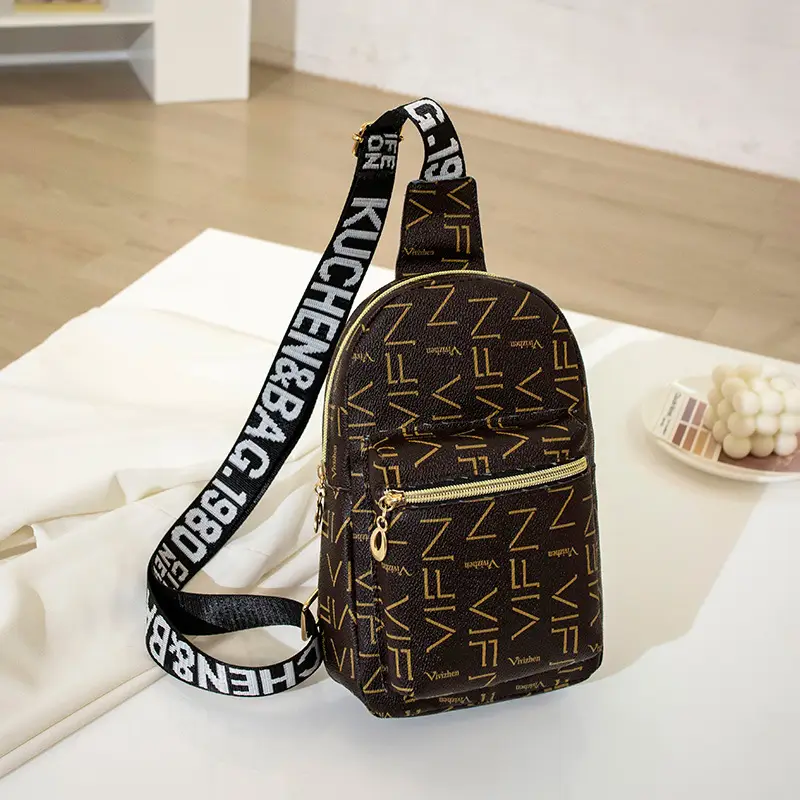 Elegant Letter Print Women's Shoulder Bag 2021 - Image 3