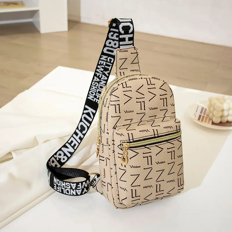 Elegant Letter Print Women's Shoulder Bag 2021 - Image 5