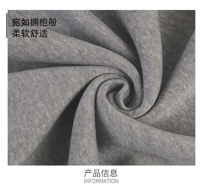 Women's 230kg Hooded Ins Sweater Grey Autumn Winter Loose — feature 8