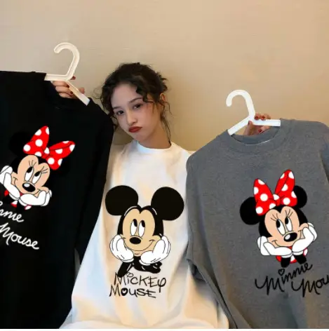 Women Minnie Mouse Cotton T-Shirt Summer 2025 - Image 2