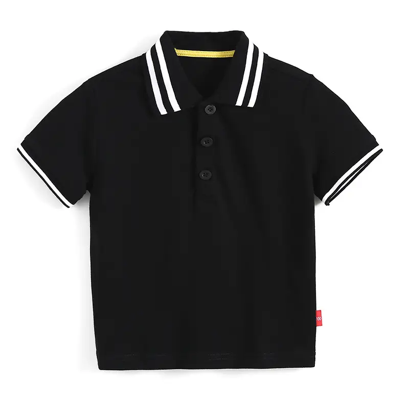 Boys Cotton Polo T-Shirt 2026 Summer Kids