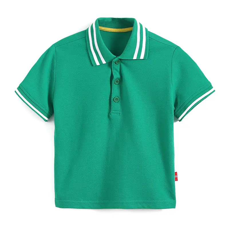 Boys Cotton Polo T-Shirt 2026 Summer Kids