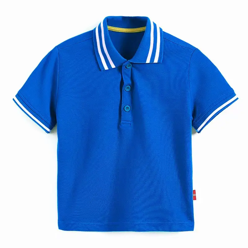 Boys Cotton Polo T-Shirt 2026 Summer Kids
