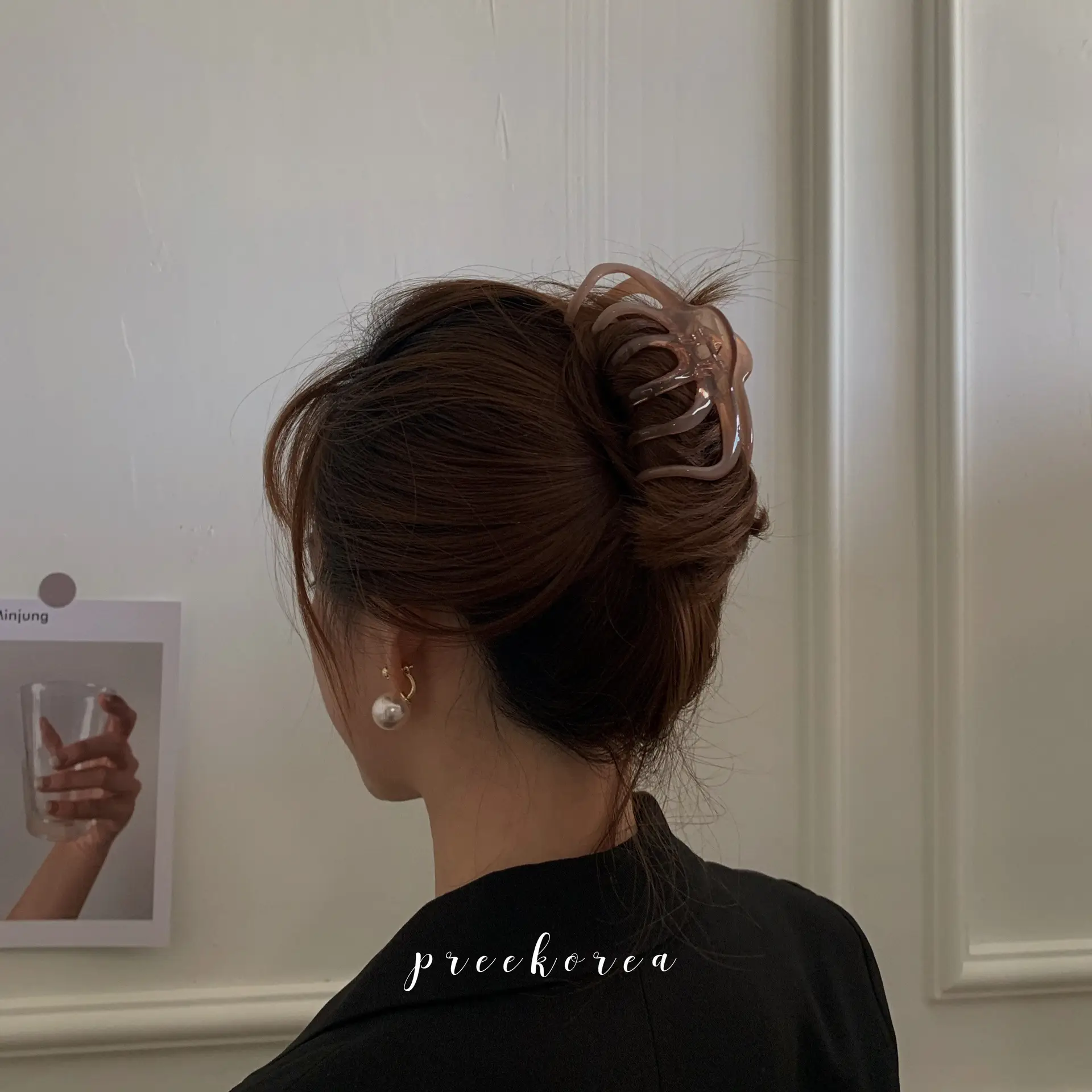 Korean Ins Hair Clip Gradient Tooth Gradient Elegant Temperament