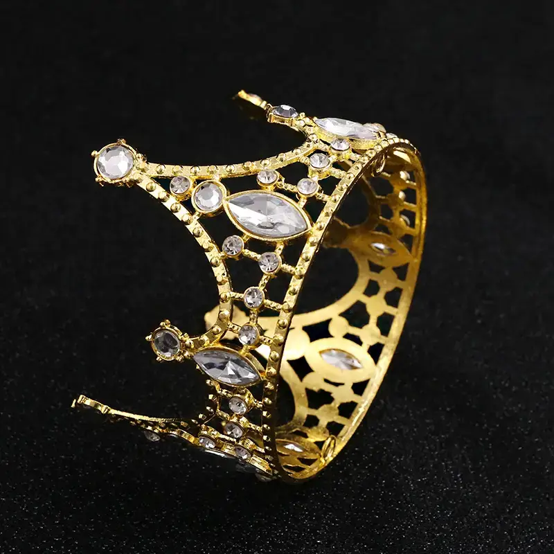 Gold Crown Bangle for Girls Birthday Decor - Image 6