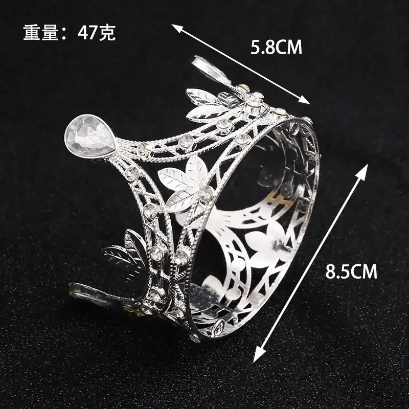 Gold Crown Bangle for Girls Birthday Decor - Image 7
