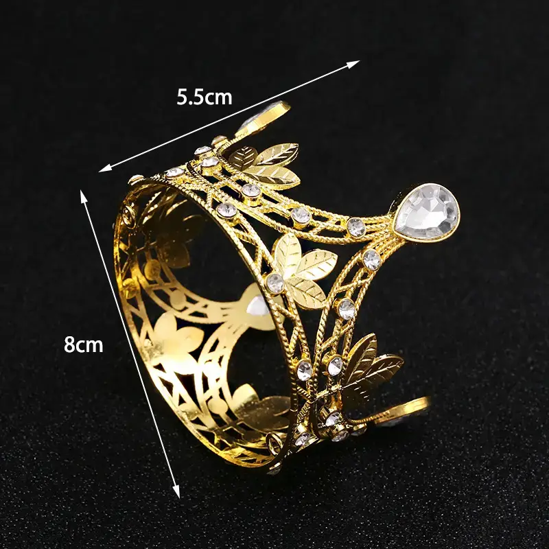 Gold Crown Bangle for Girls Birthday Decor — feature 2