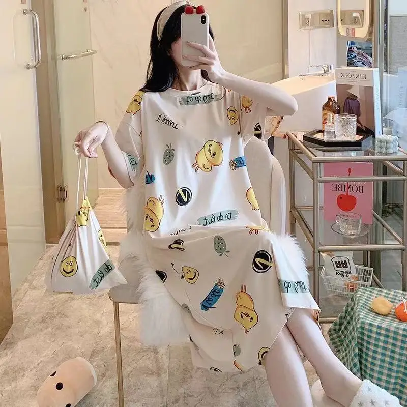 Smiley duck apricot skirt