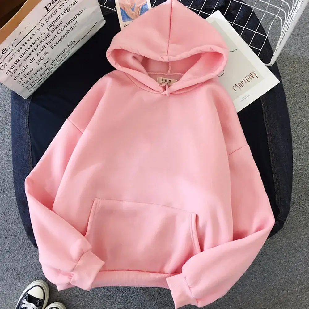 Women Purple Hoodie Sweatshirt 2021 Cross Border - Image 11
