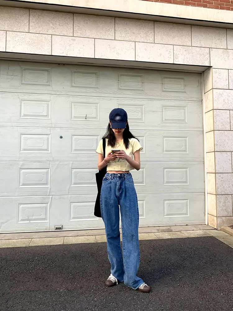 Women Printed Short Sleeve T-Shirt White Blue 2025 — feature 20