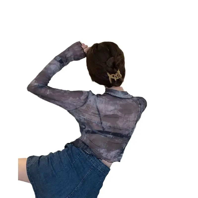 2024 Women's Long Sleeve Mesh Sun Protection Shirt - Image 7