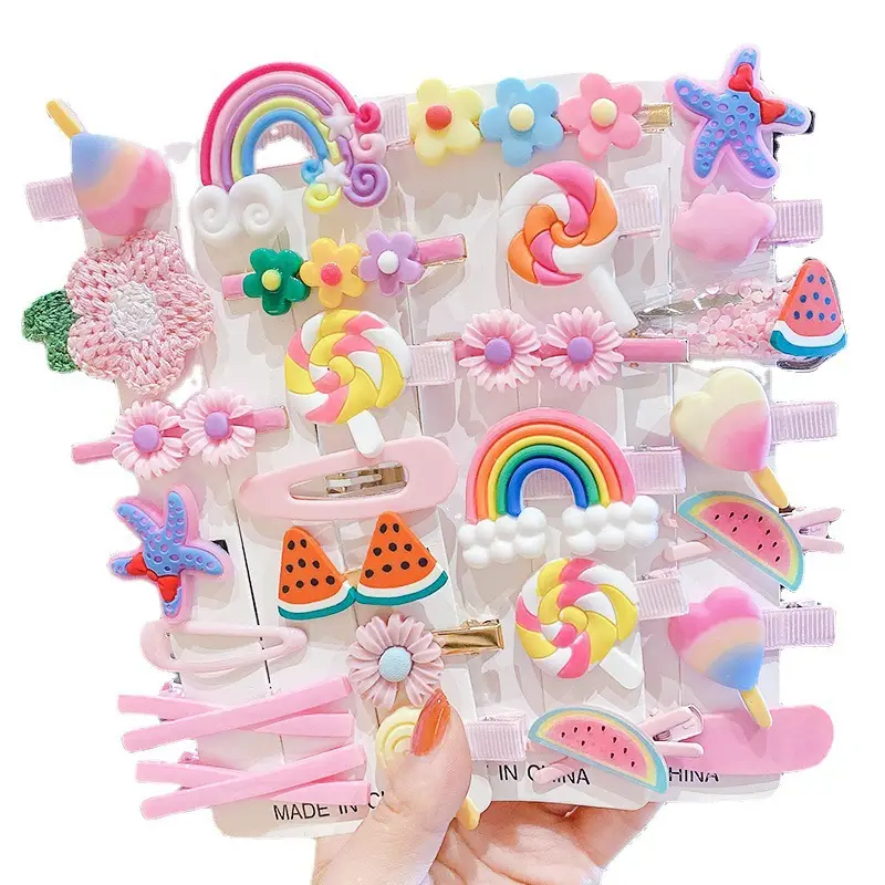 Cute Rainbow Hair Accessories for Girls 2025 - Image 14