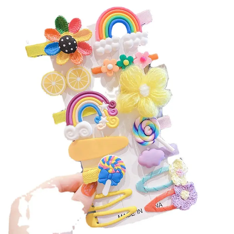 Cute Rainbow Hair Accessories for Girls 2025 - Image 17