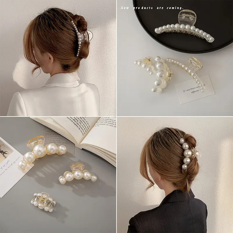 Korean Style Pearl Hairpin for Women