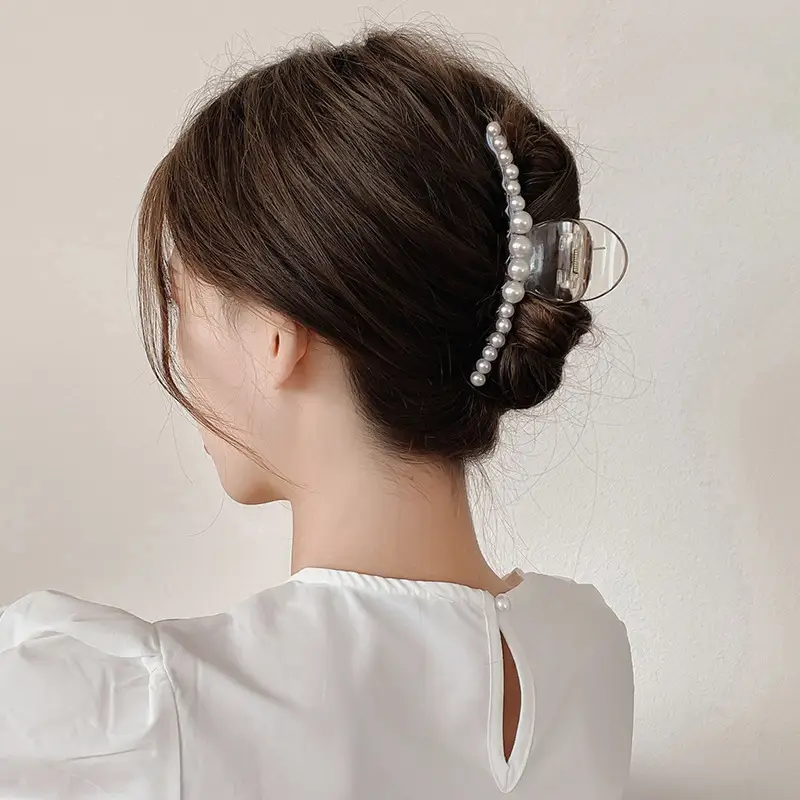 Korean Style Pearl Hairpin for Women