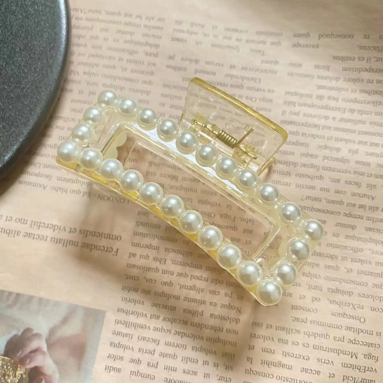 Korean Style Pearl Hairpin for Women