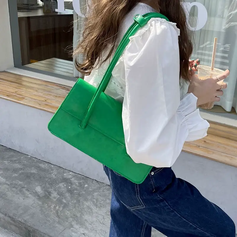 Blue Korean Style Shoulder Bag for Women — feature 5