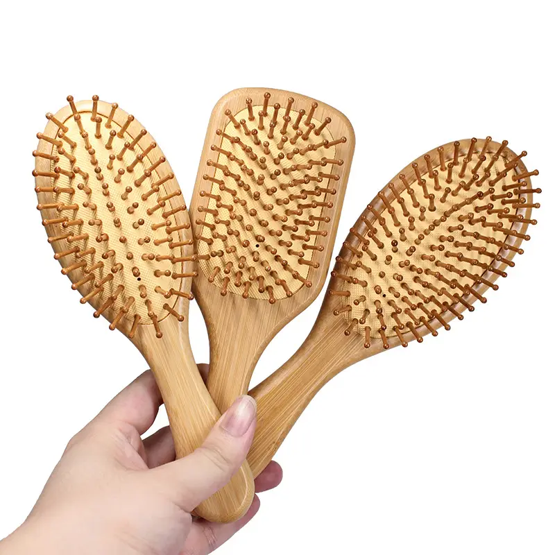 Bamboo Hair Brush 20.1cm 78g - Image 8
